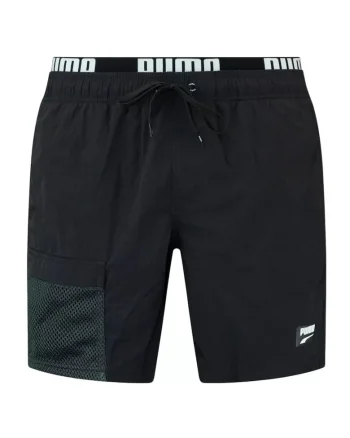 Pantaloni scurti de baie  pentru barbati, Negru