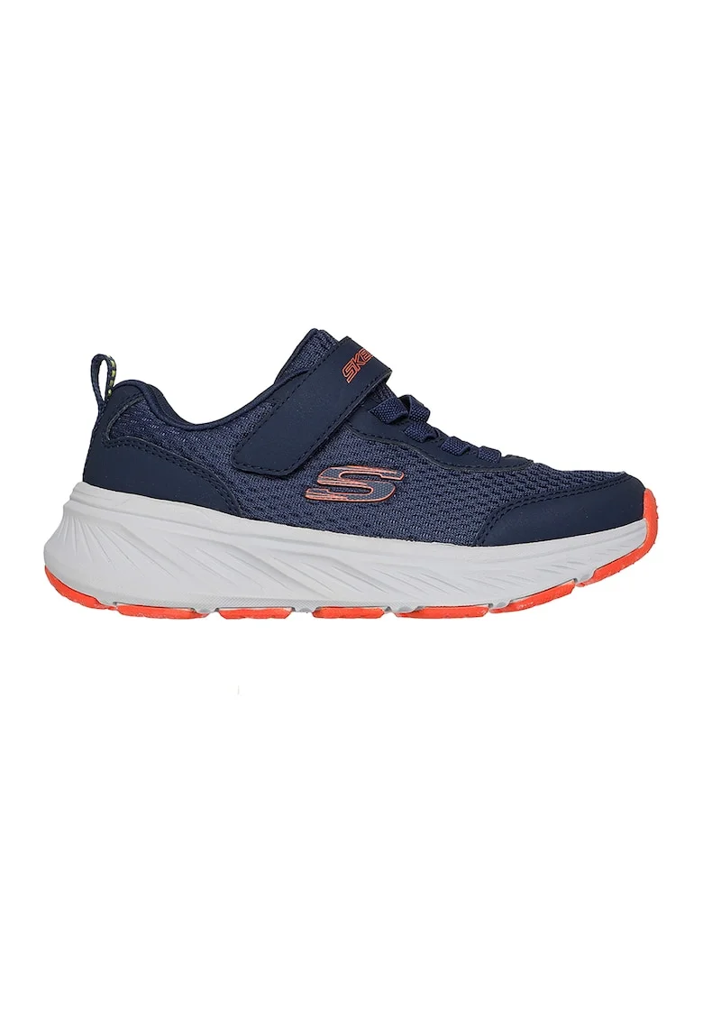 Pantofi sport Edgeride din plasa cu inchidere velcro, Portocaliu/Albastru inchis