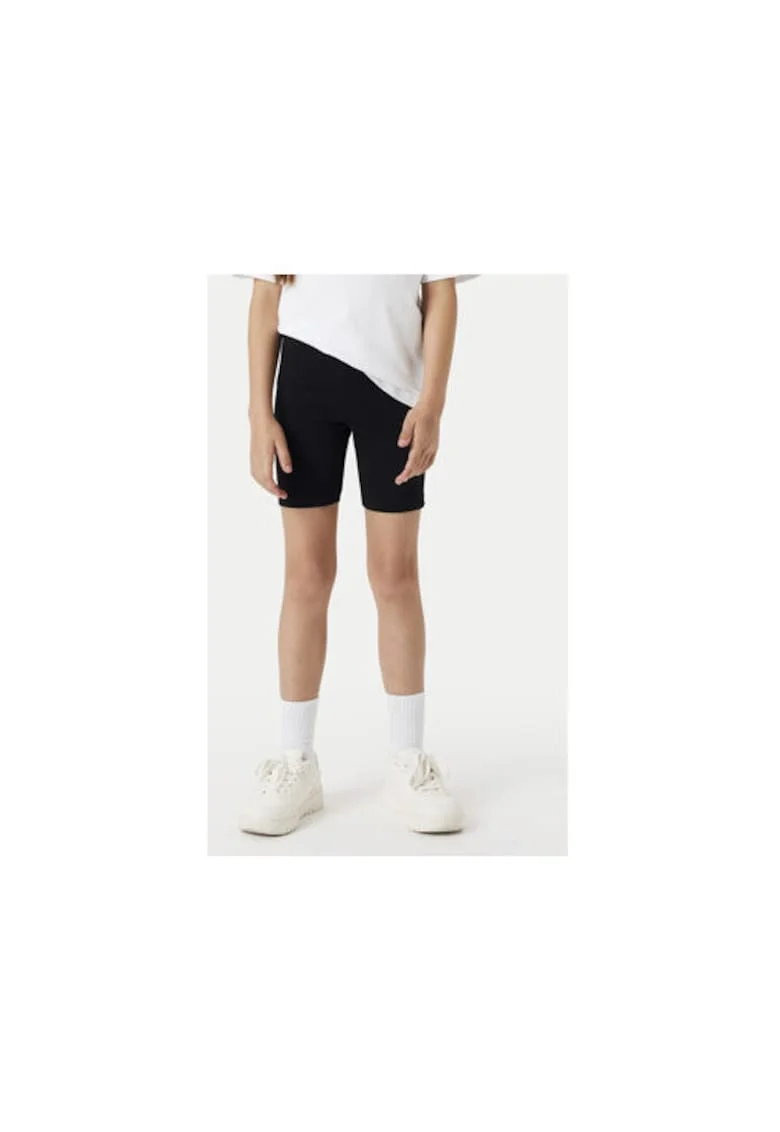 Set 2 pantaloni fete,  304936494, Bumbac, Negru, Negru