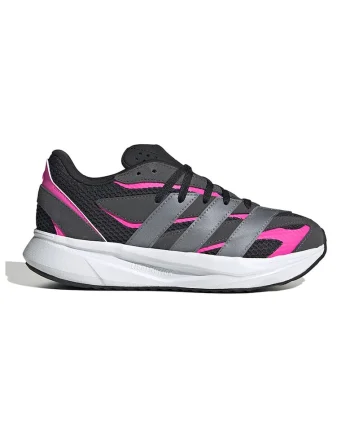 Pantofi sport Lightblaze cu garnituri din piele, Negru/Roz