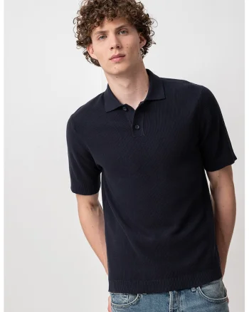 Tricou polo din bumbac Stony, Albastru ultramarin