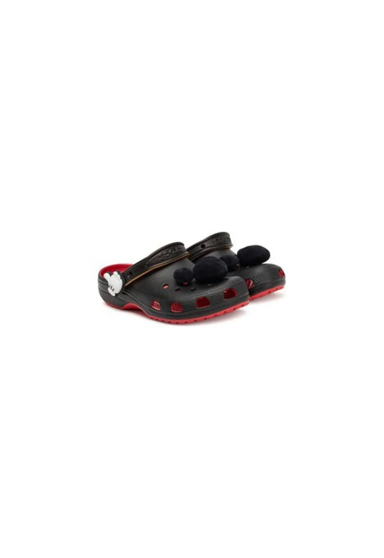 Papuci unisex  305353689, Sintetic, Negru, Negru