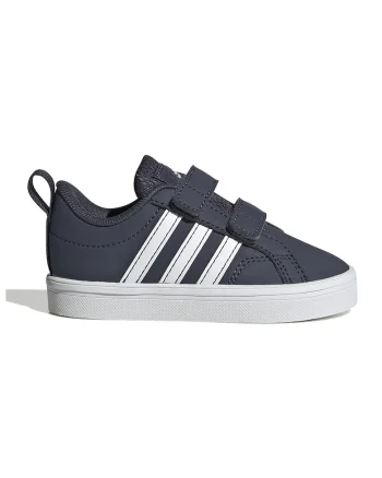 Pantofi sport cu velcro VS Pace 2.0, Alb/Albastru ultramarin