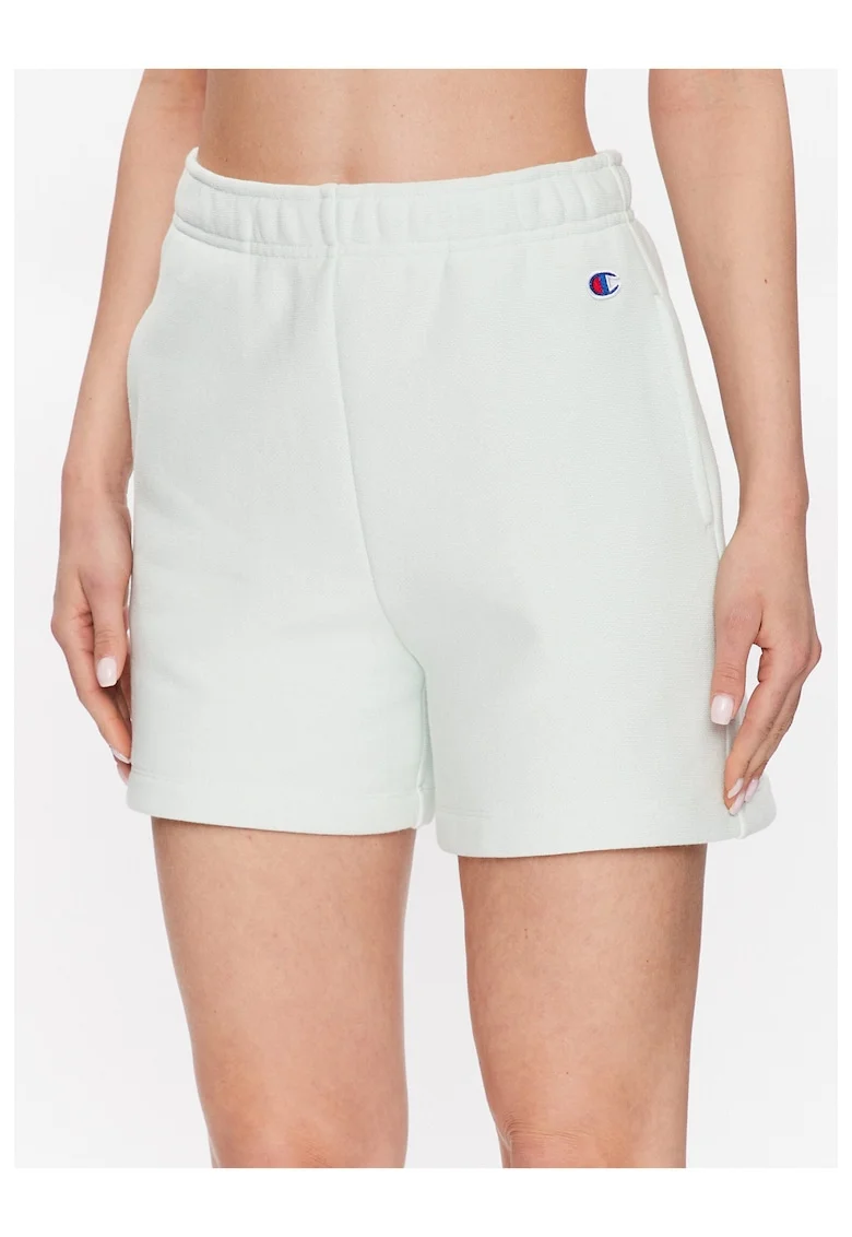 Pantaloni scurti dama,  302203345, Bumbac, Gri, Gri