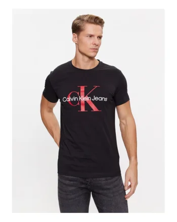 Tricou barbati,  J30J320935, Negru