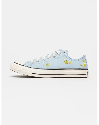 Tenisi Unisex Chuck Taylor All Star, Galben miere/Albastru azur/Verde iarba