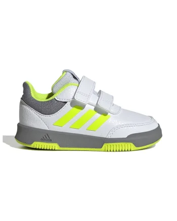 Pantofi sportTensaur 2.0 cu velcro, Alb optic/Gri inchis