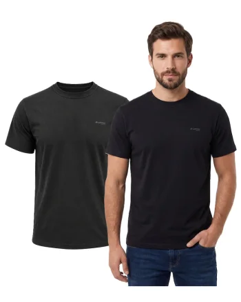 Tricou din bumbac cu logo discret