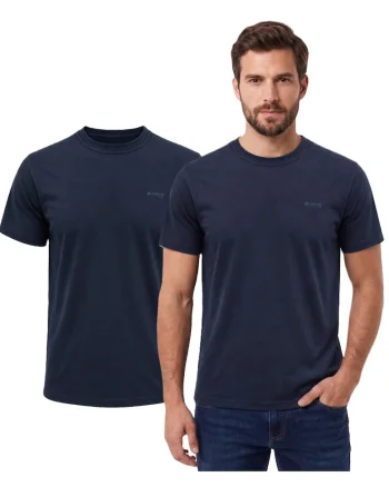 Tricou regular fit din bumbac cu logo discret