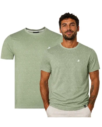 Tricou cu logo brodat