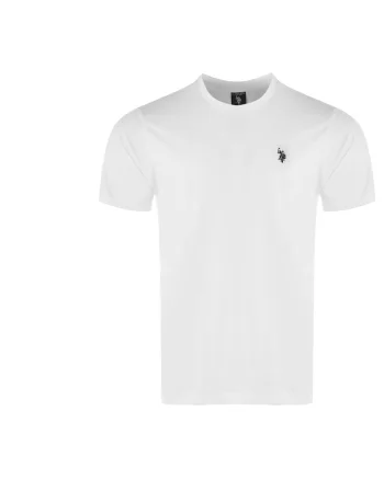 Tricou regular fit din bumbac cu logo brodat