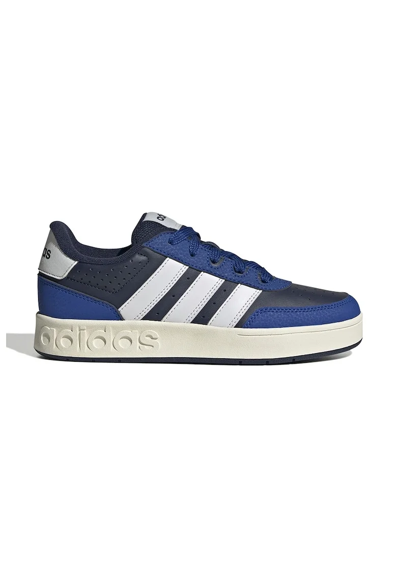 Pantofi sport Breakbase cu logo, Alb/Albastru inchis