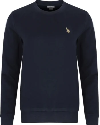 Pulover regular fit cu logo mic
