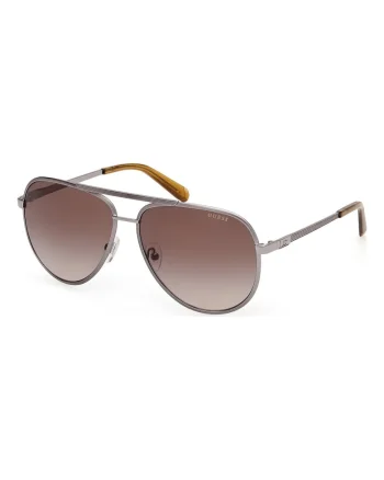 Ochelari de soare bărbați  aviator, lentile degrade, gri,