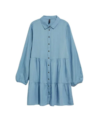 Rochie de dama,  Lyocell, Albastru, Albastru