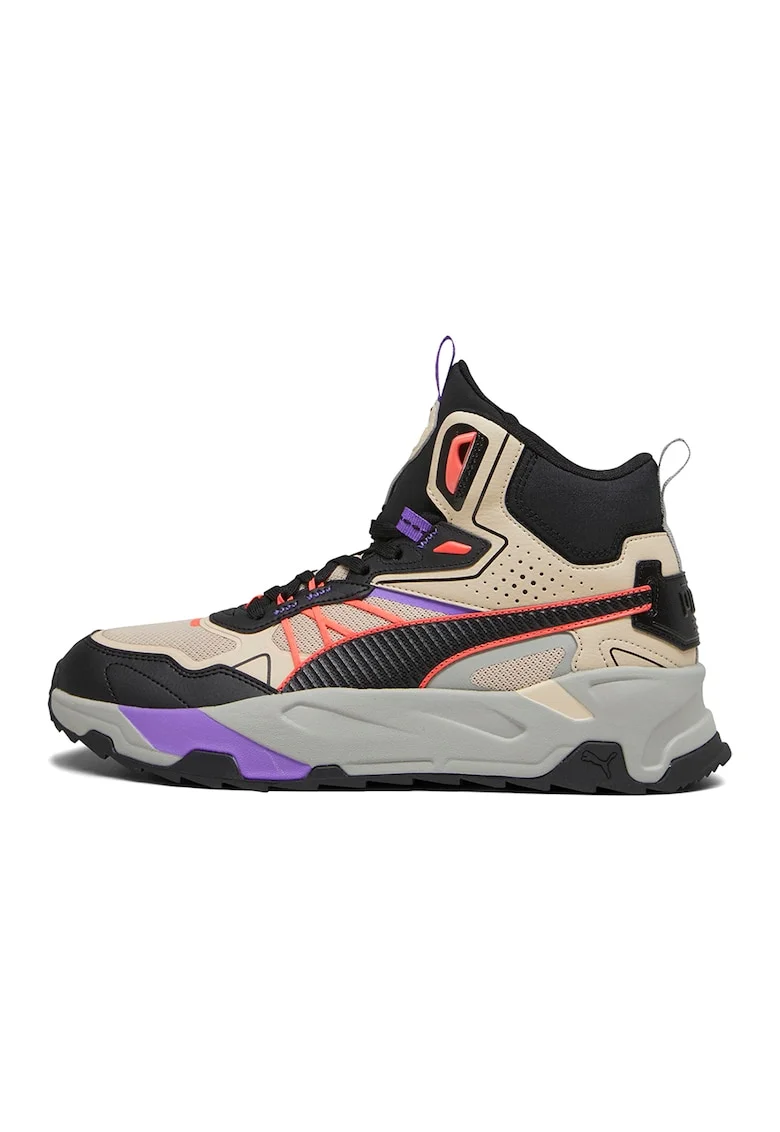 Pantofi sport mid-high Trinity Mid Hybrid Granola, Negru/Bej deschis