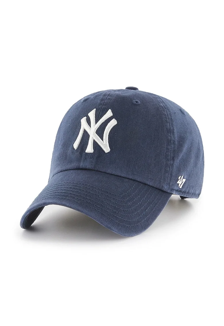 ’47, Sapca baseball cu aplicatie New York, Alb/Bleumarin