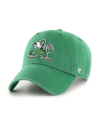 ’47, Sapca cu detaliu brodat Notre Dame, Alb/Galben/Verde irlandez