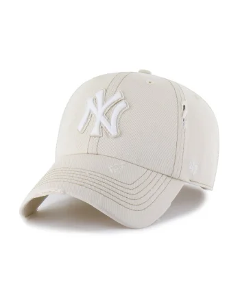 ’47, Sapca cu aspect deteriorat MLB New York Yankees, Ecru