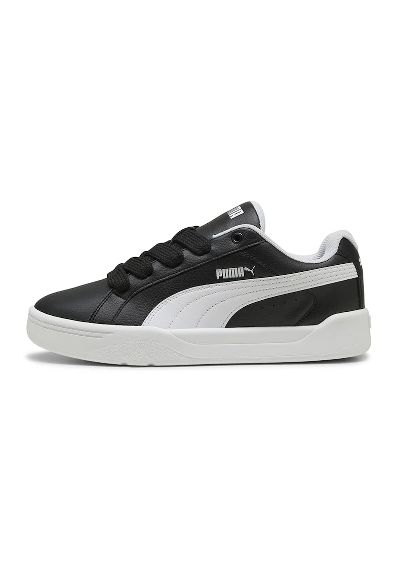 Pantofi sport Park Lifestyle Easy de piele ecologica, Alb/Negru