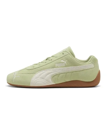 Pantofi sport Speedcat OG unisex din piele intoarsa, Verde fistic
