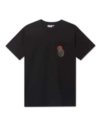Tricou barbati, Bumbac,  Negru, Negru