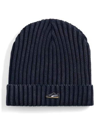 Caciula din bumbac Premium Essentials, Bleumarin