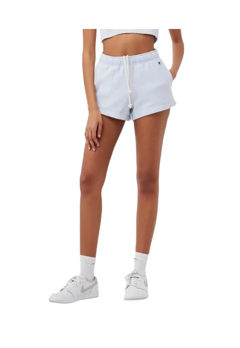 Pantaloni scurti cu buzunare si snur in talie