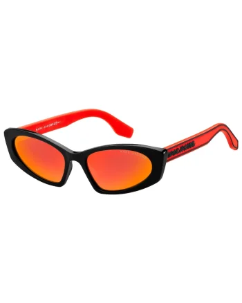 Ochelari de soare cat-eye cu lentile tip oglinda