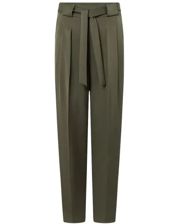 ,Pantaloni regular fit cu buzunare laterale și cordon în talie detașabil