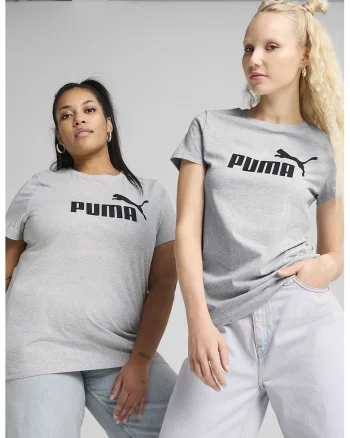 Tricou cu imprimeu logo, Negru/Gri melange