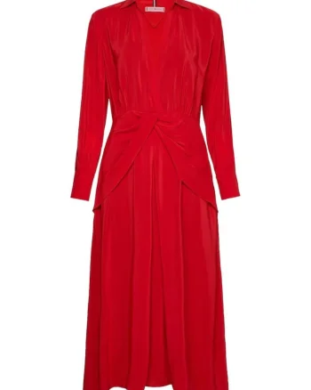 Rochie dama,  Vascoza, Rosu, M