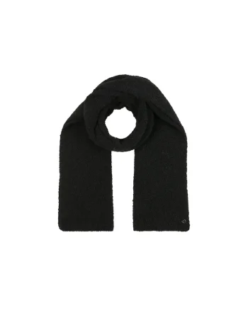 Esarfa dama,  Poliester, Negru, One Size INTL