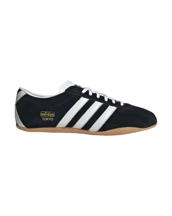 Pantofi sport Tokyo din piele intoarsa, Alb/Negru