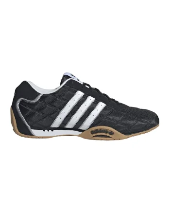 Pantofi sport low-cut Adi Racer, Alb/Negru