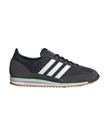Pantofi sport SL 72 OG cu detalii din piele intoarsa, Negru/Gri inchis