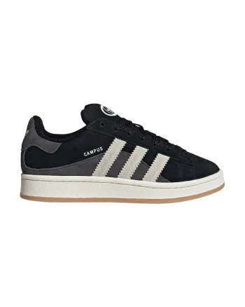 Pantofi sport din piele intoarsa Campus 00S, Negru/Bej deschis