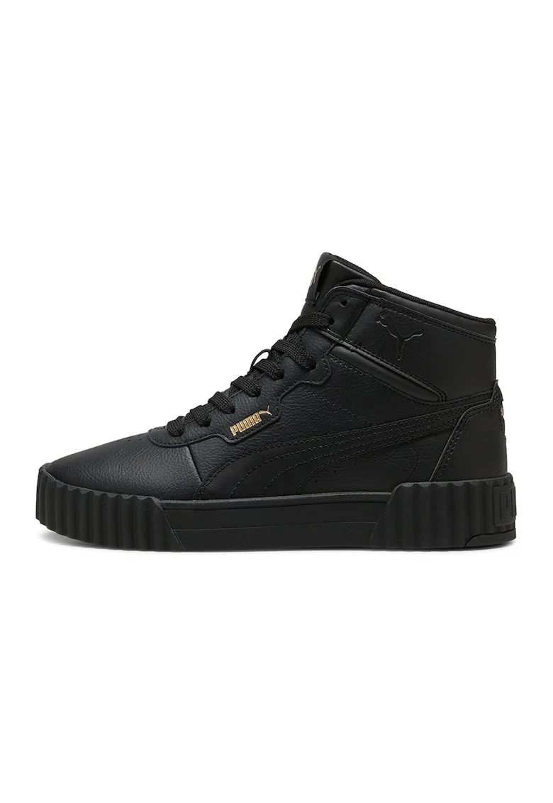 Pantofi sport mid-high din piele Carinna 3.0, Negru