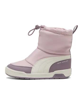 Ghete Multiflex 2, Alb fildes/Violet prafuit/Roz pal