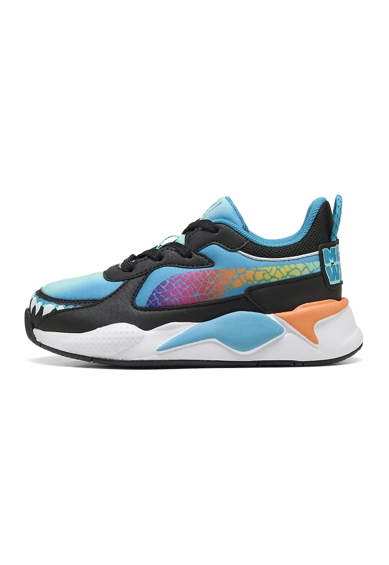 Pantofi sport RS-X Hot Wheels 2 cu model, Negru/Turcoaz