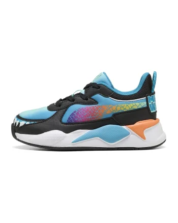 Pantofi sport RS-X Hot Wheels 2 cu model, Negru/Turcoaz