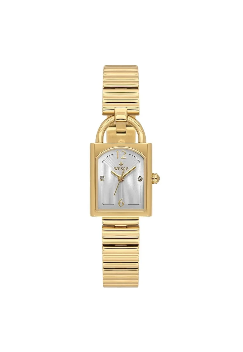 Ceas dama  model WWL113102, otel, 20x32.5mm, culoare aurie, mecanism quartz, rezistenta la apa 3 ATM