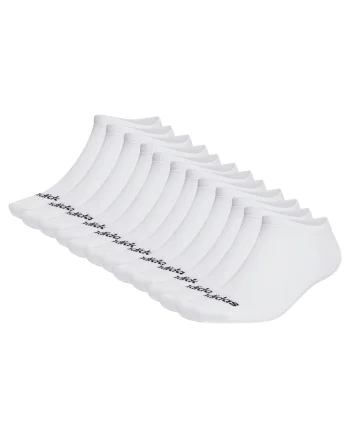 Set de sosete scurte unisex - 12 perechi, Alb