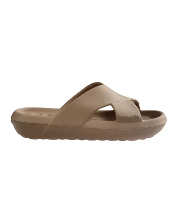 Papuci cu model uni, Maro camel