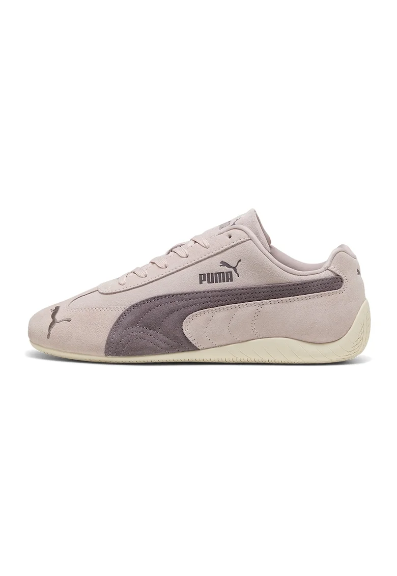 Pantofi sport Speedcat OG unisex din piele intoarsa, Roz somon/Roz inchis