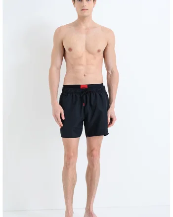 Pantaloni scurti de baie Galaxy, Negru