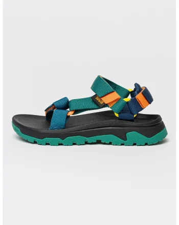 Sandale cu velcro Hurricane, Verde/Albastru