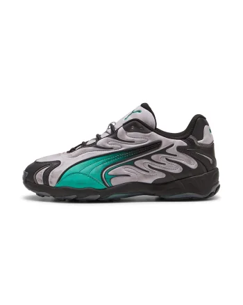 Pantofi sport Inhale cu aspect deteriorat, Gri/Turcoaz