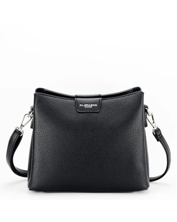 Geanta neagra mica F2548 14 12538, Negru