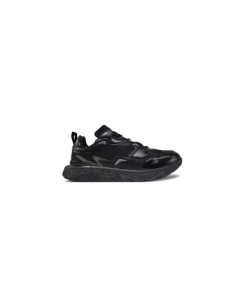 Pantofi sport barbati  305061577, Piele naturala, 46 EU, Negru